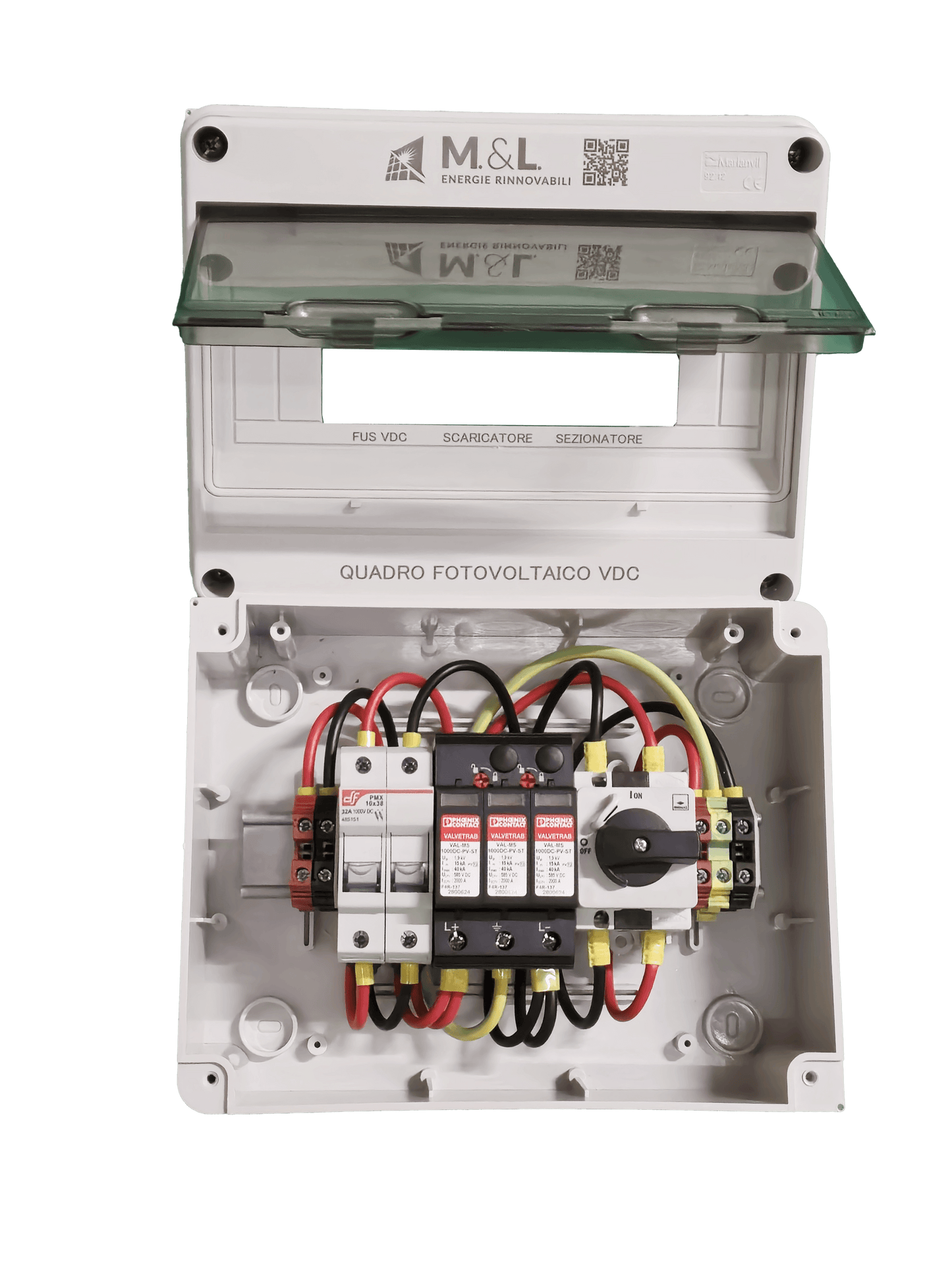 Quadro 1 stringa VDC per Fotovoltaico - M. & L. S.r.l.
