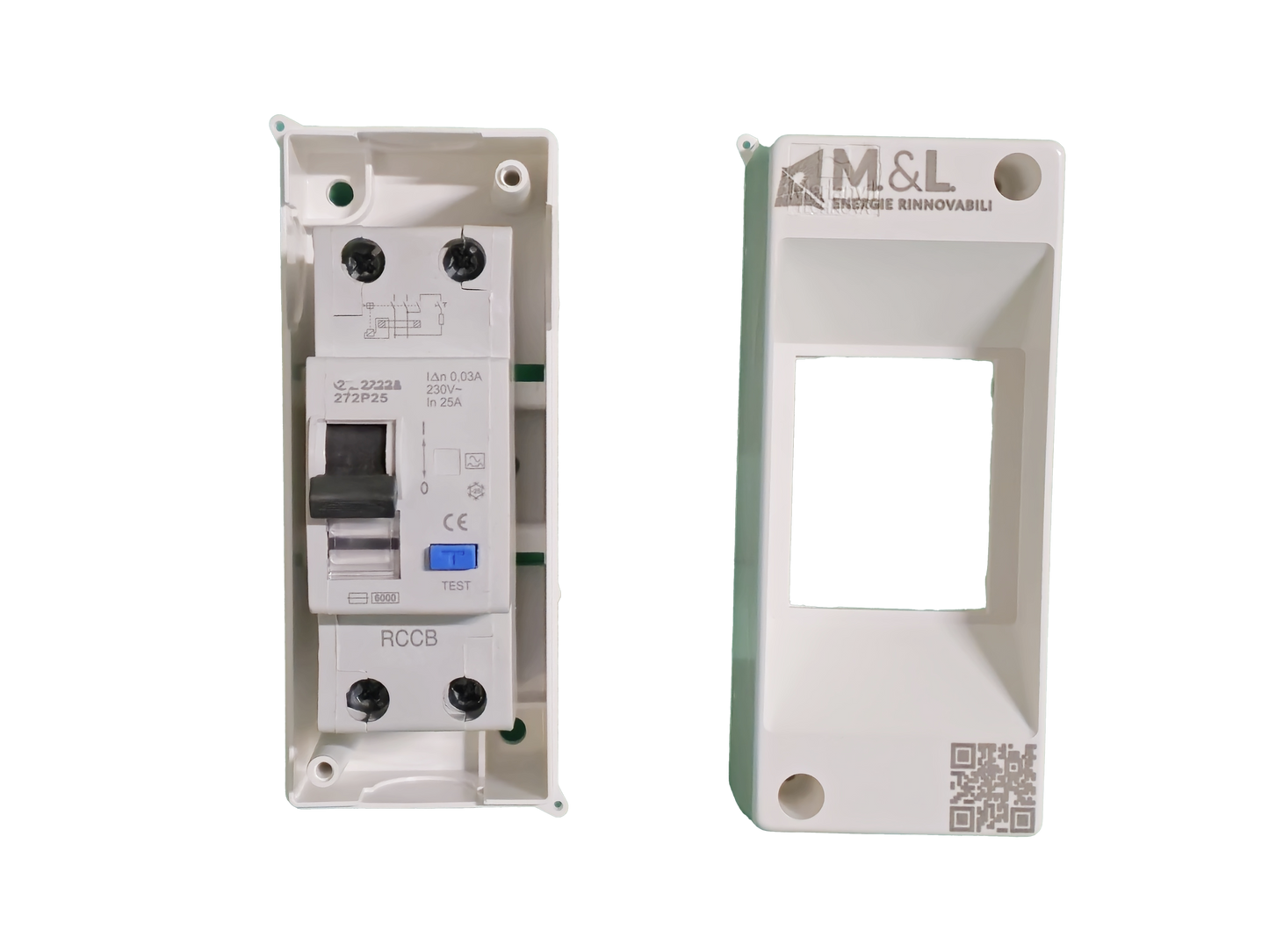 Calotta IP40 con interruttore C25