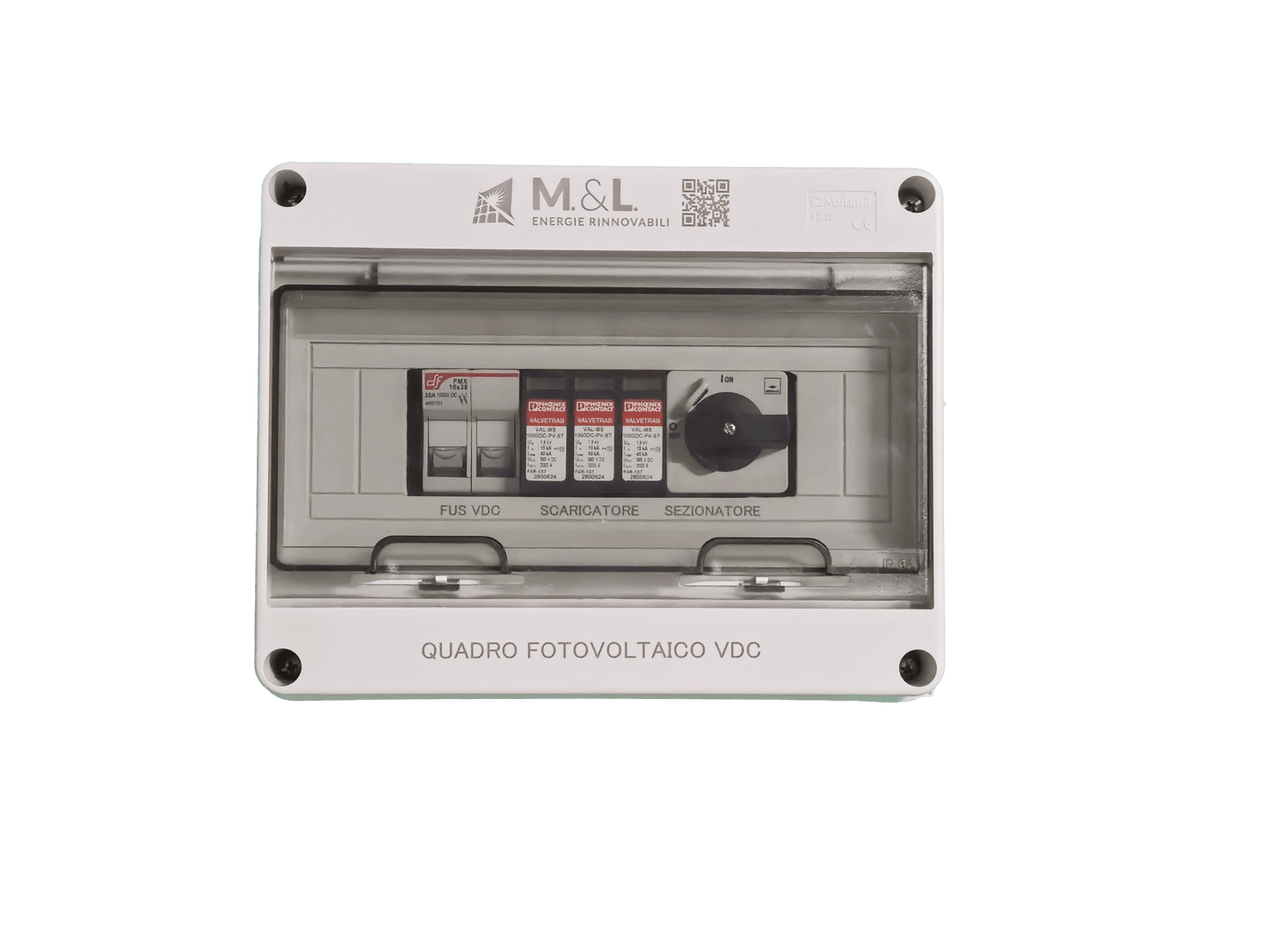 Quadro 1 stringa VDC per Fotovoltaico - M. & L. S.r.l.