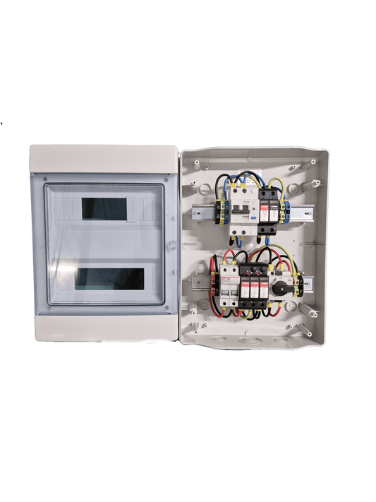 Quadro AC-DC; moduli con lato VDC corrente continua, una stringa e VAC corrente alternata - M. & L. S.r.l.