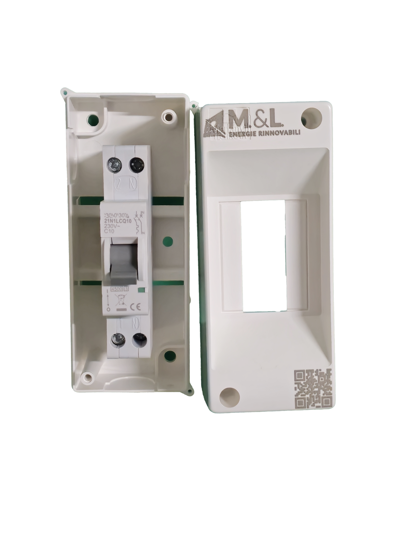 Calotta IP 40 con interruttore C10