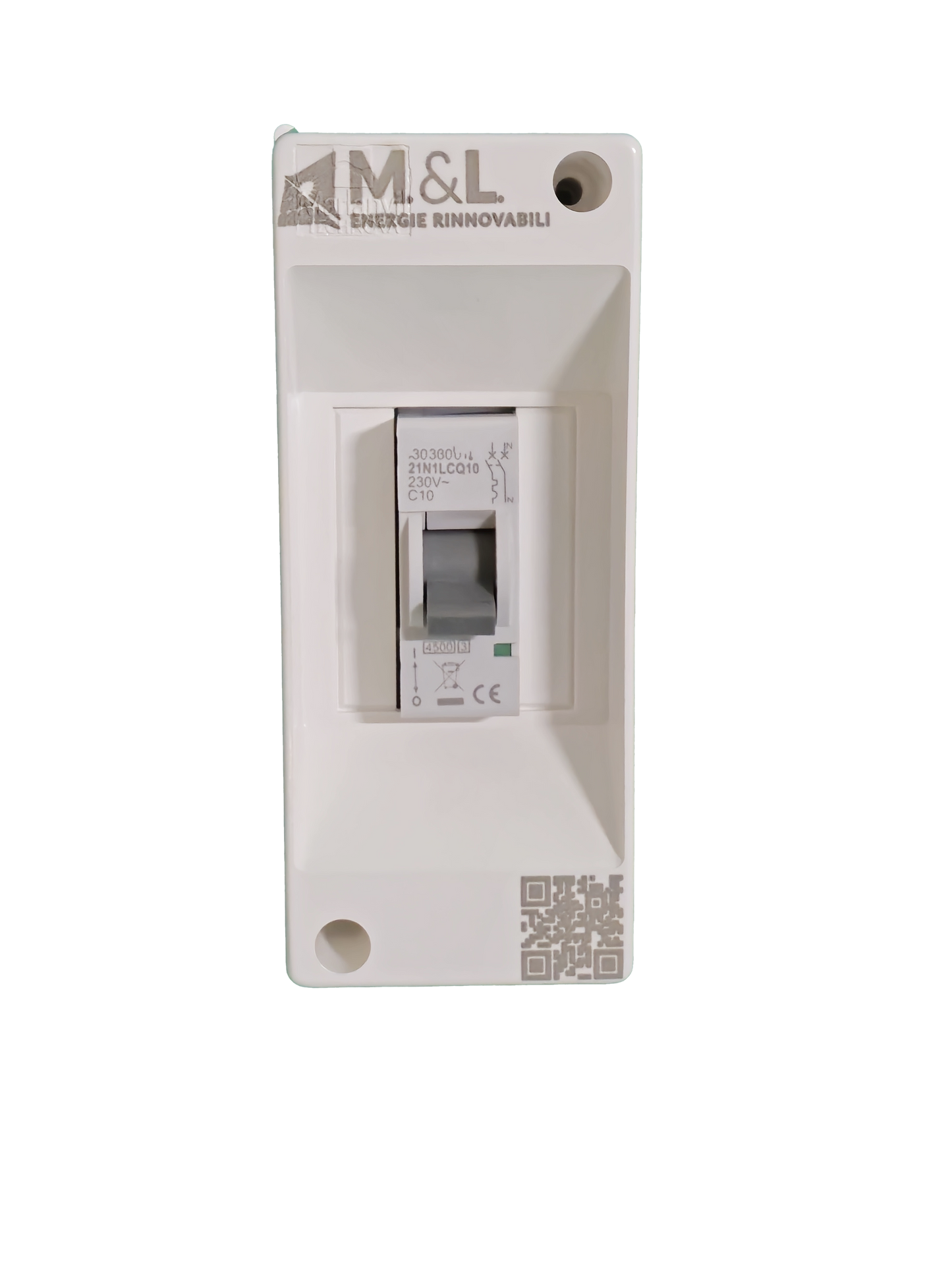 Calotta IP 40 con interruttore C10