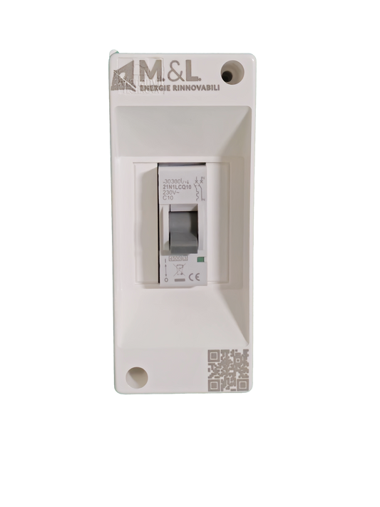 Calotta IP 40 con interruttore C10