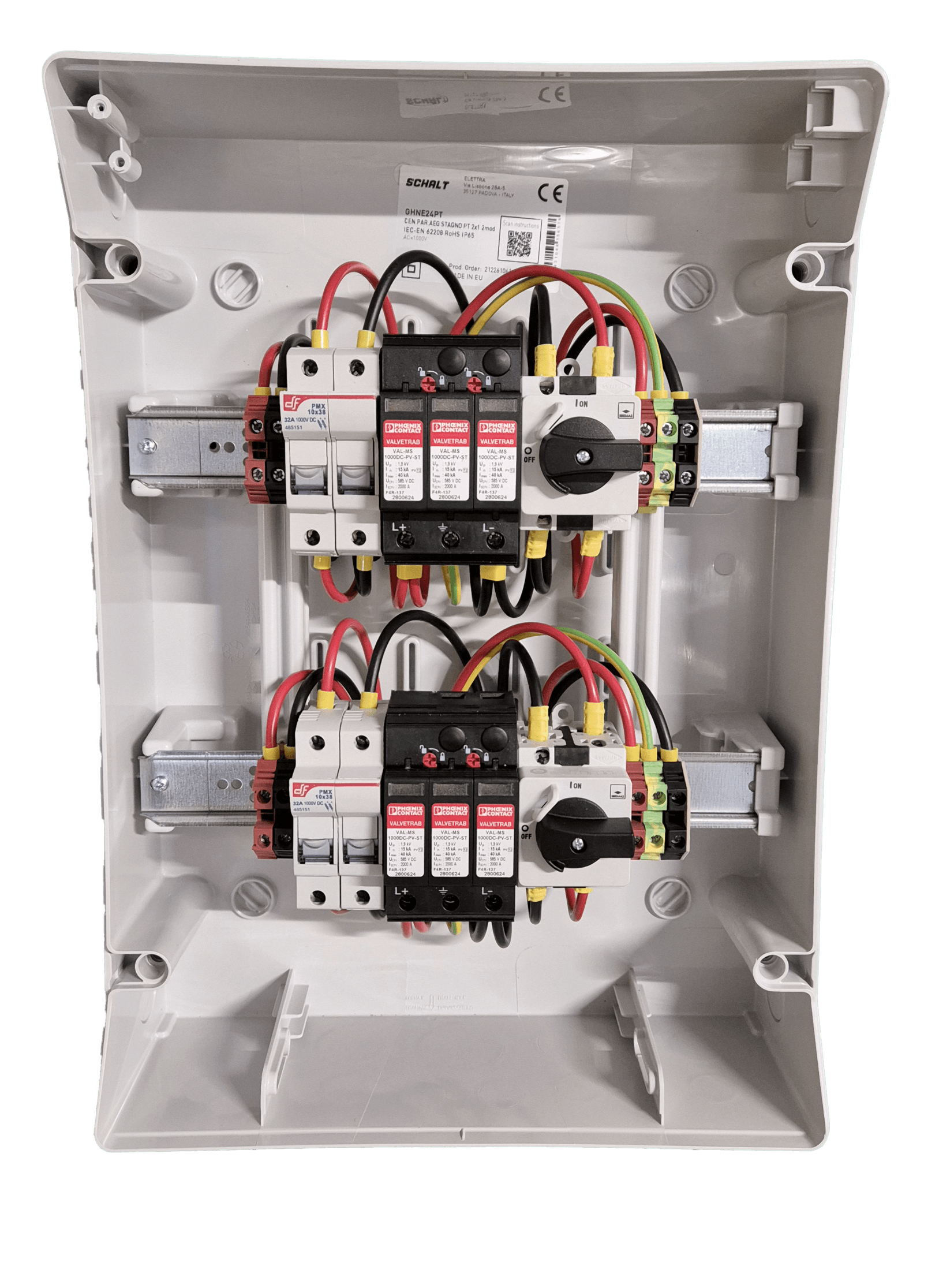 QUADRO24 MODULI IP65 2 STRINGHE - M. & L. S.r.l.