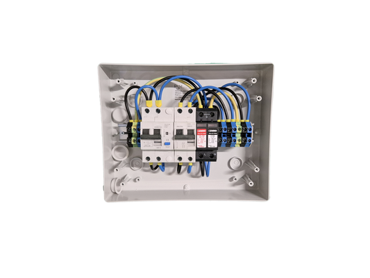 Quadro 12 moduli per fotovoltaico VAC predisposto per contatore di PRODUZIONE GSE