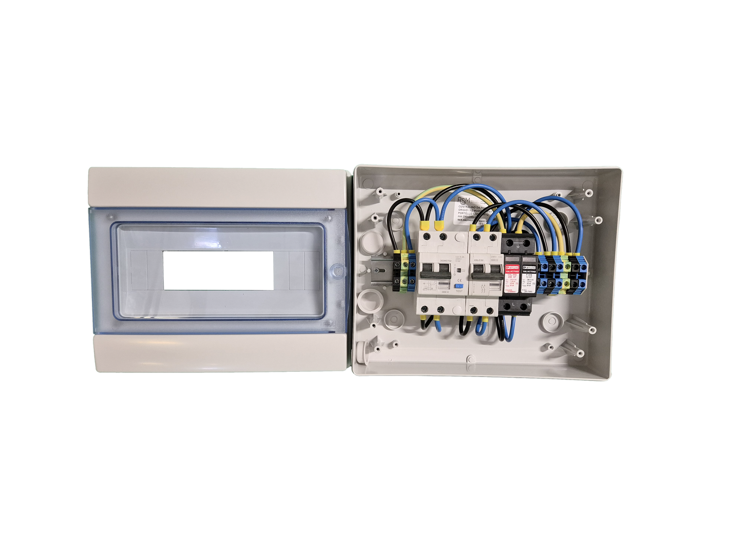 Quadro 12 moduli per fotovoltaico VAC